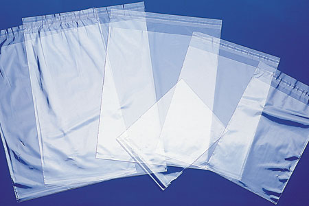 20 Clear Self-Seal Polypropylene Bags C6